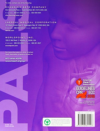 Pediatric Advanced Life Support Provider Manual,Used