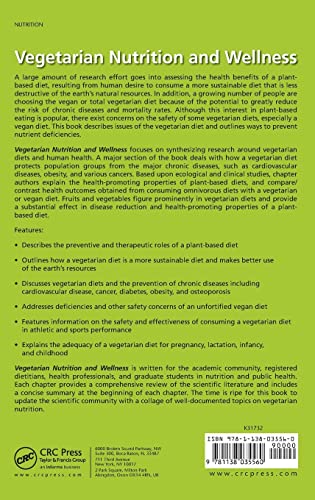 Vegetarian Nutrition and Wellness,Used