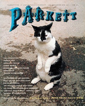 Collaboration: Peter Fischli David Weiss (Parkett No. 17),Used