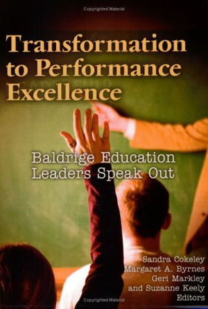 Transformation to Performance Excellence,Used