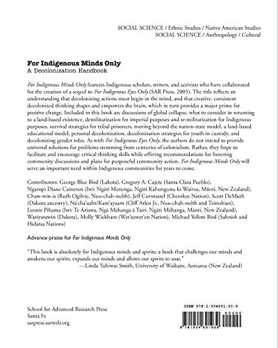 For Indigenous Minds Only: A Decolonization Handbook,New