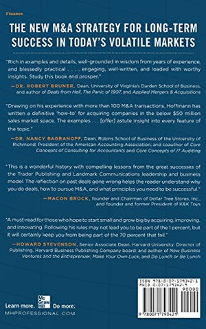 Mergers And Acquisitions Strategy For Consolidations: Roll Up, Roll Out And Innovate For Superior Growth And Returns,New