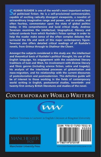 Salman Rushdie (Contemporary World Writers),Used