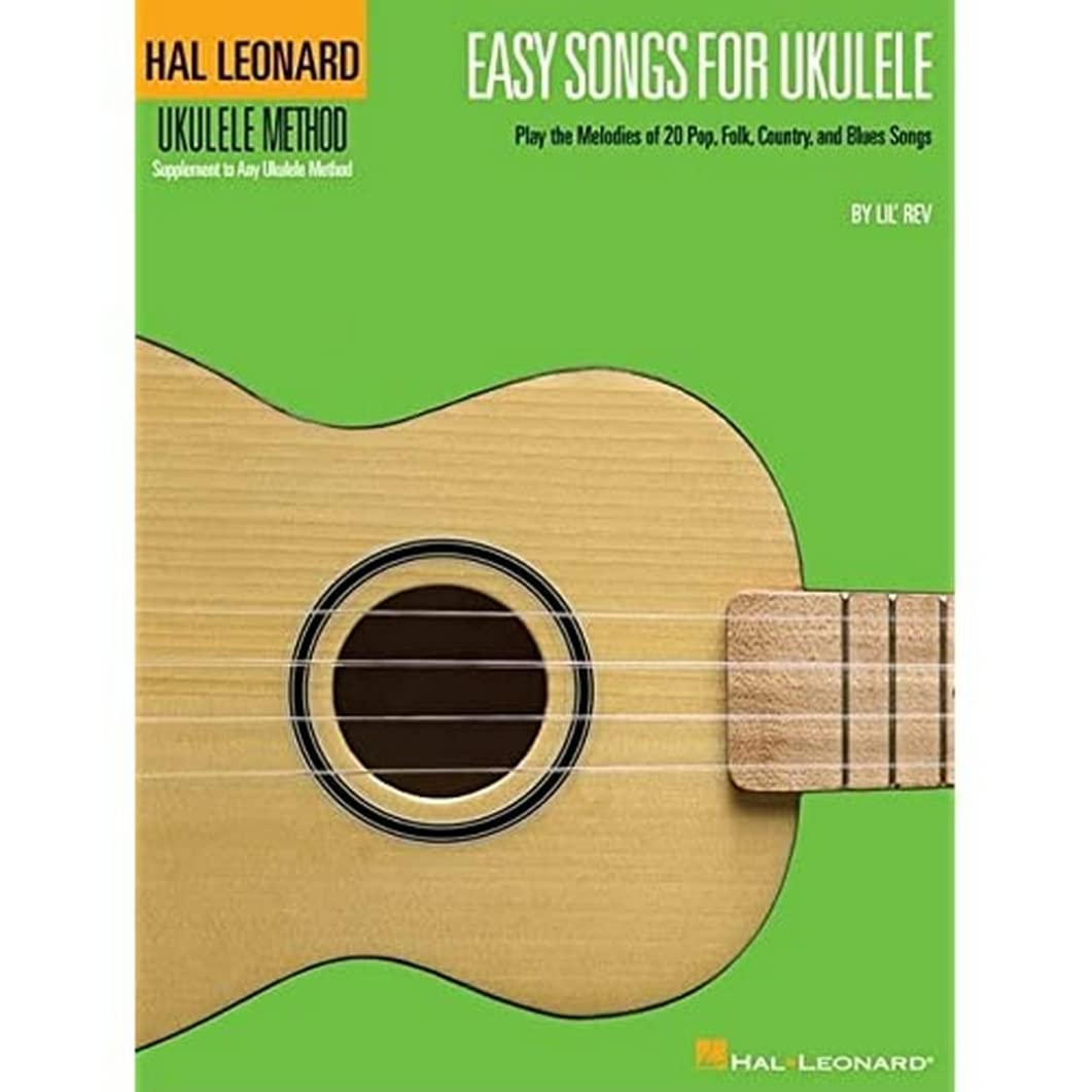 Easy Songs For Ukulele Supplementary Songbook To Hal Leonard Ukulele Method,New