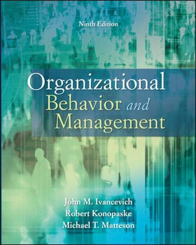 Organizational Behavior and Management,Used