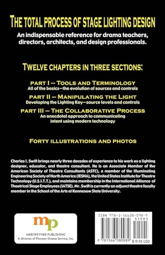 Introduction To Stage Lighting: The Fundamentals Of Theatre Lighting Design