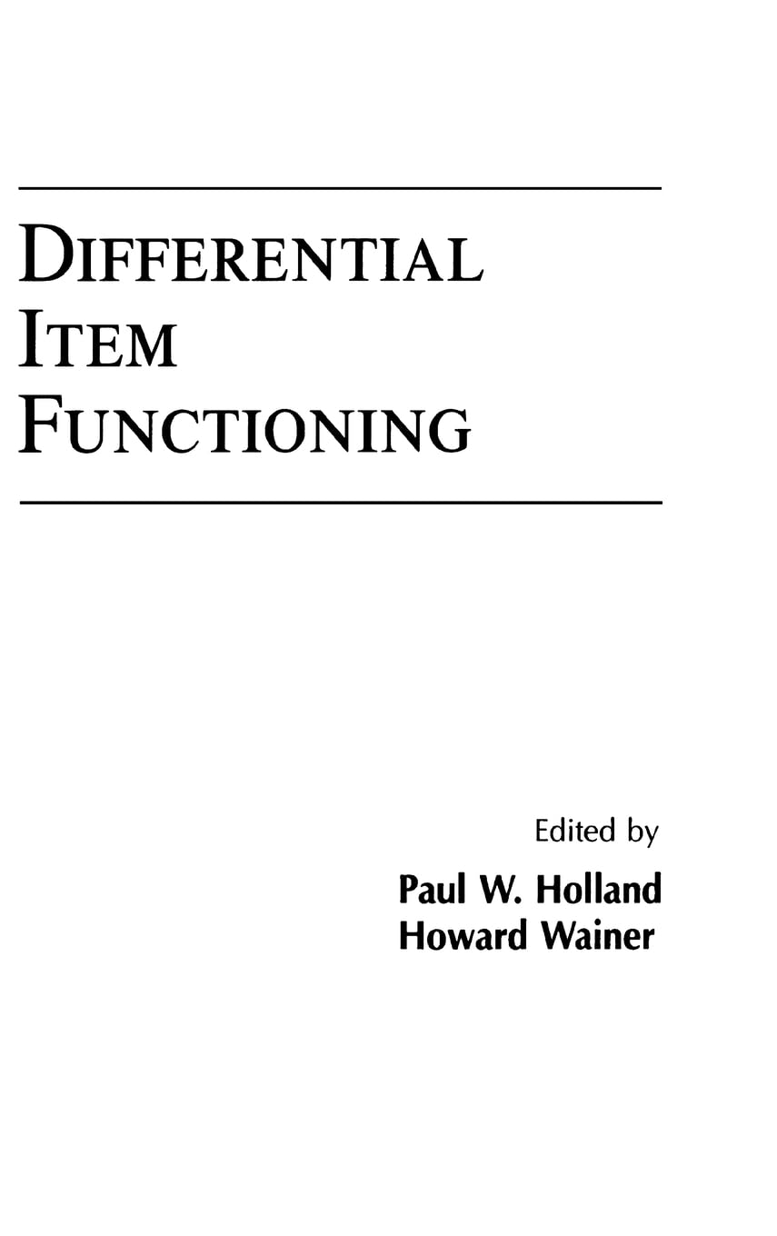 Differential Item Functioning,New
