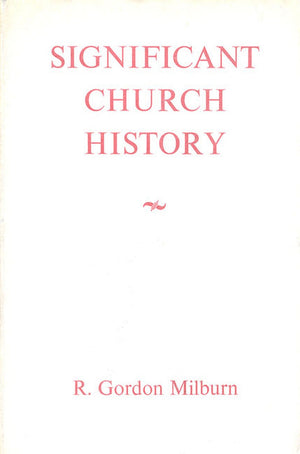 Significant Church History,Used