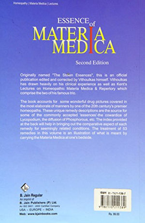 The Essence of Materia Medica,New