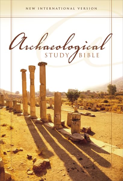 NIV Archaeological Study Bible: An Illustrated Walk Through Biblical History and Culture,New