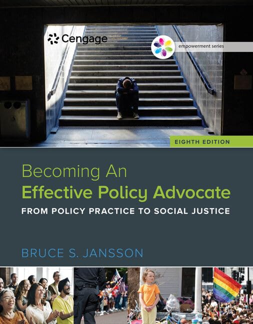 Empowerment Series: Becoming An Effective Policy Advocate-used
