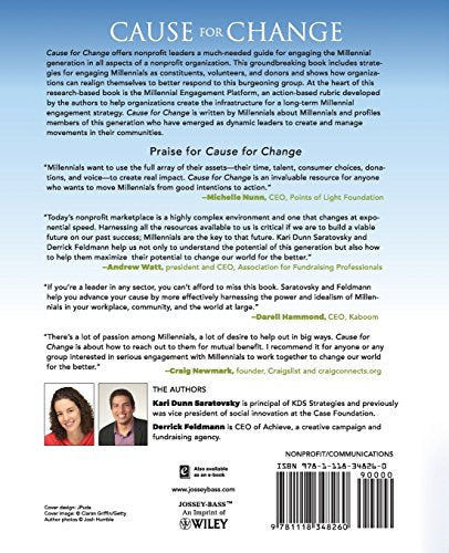 Cause For Change: The Why And How Of Nonprofit Millennial Engagement,Used