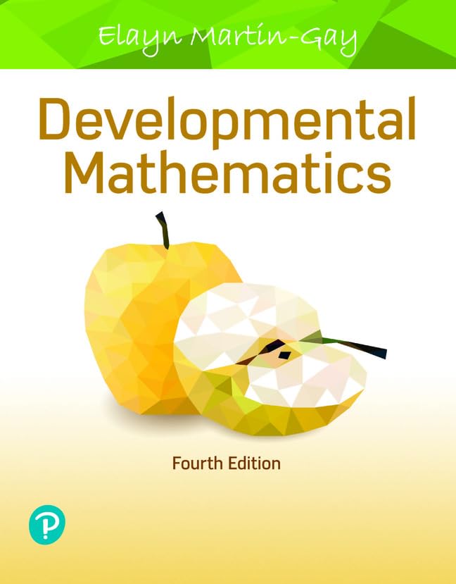 Developmental Mathematics,Used