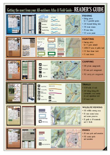 Eastern Pennsylvania AllOutdoors Atlas & Field Guide,Used