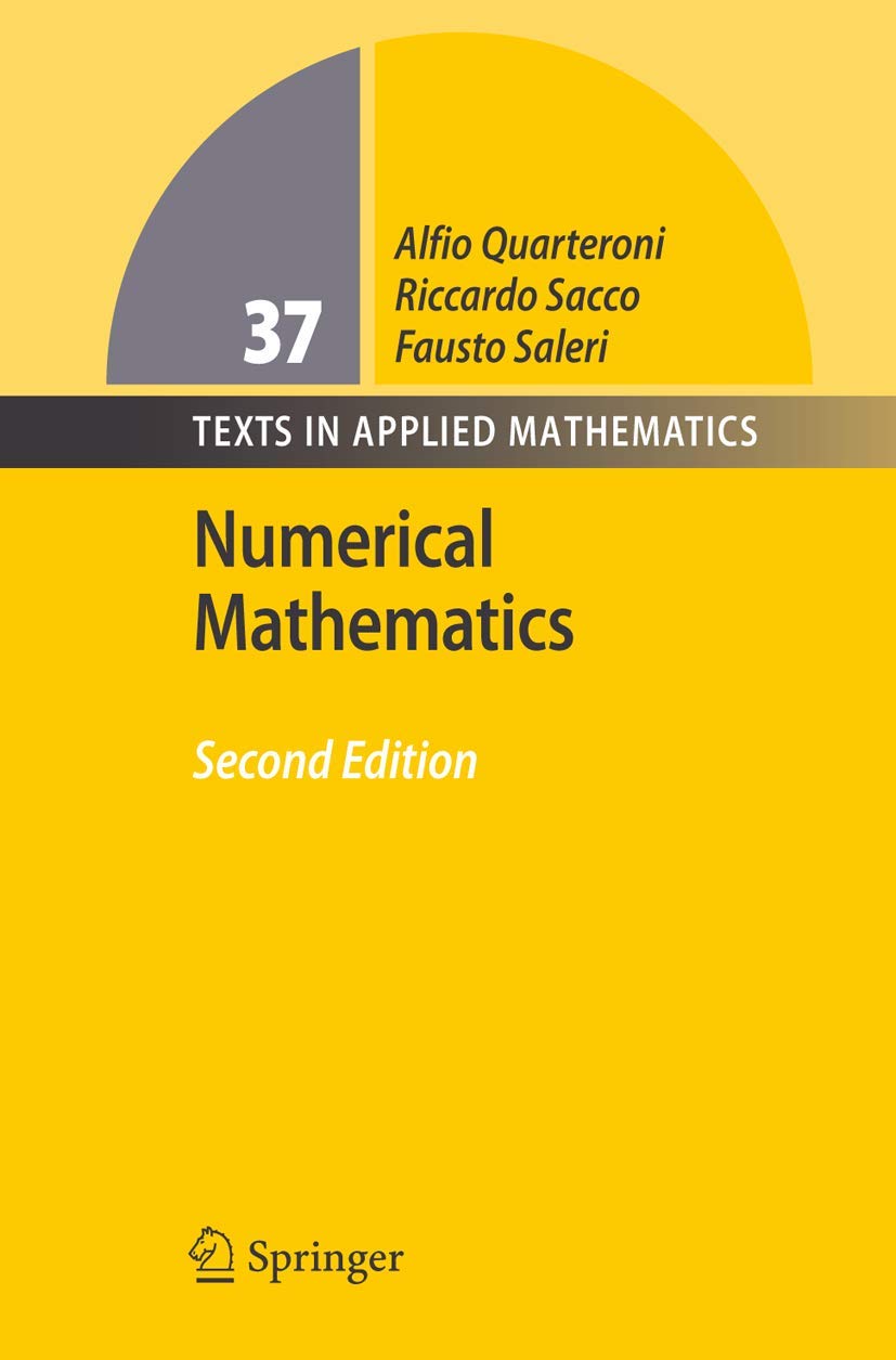 Numerical Mathematics (Texts in Applied Mathematics, 37),Used