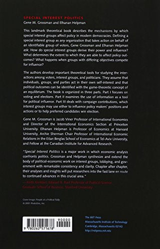 Special Interest Politics,Used