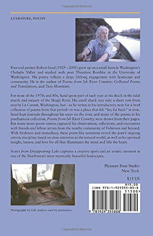 Notes from Disappearing Lake: The River Journals of Robert Sund,Used