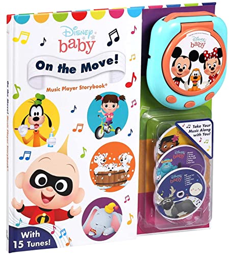 Disney Baby: On the Move! Music Player (Music Player Storybook),Used