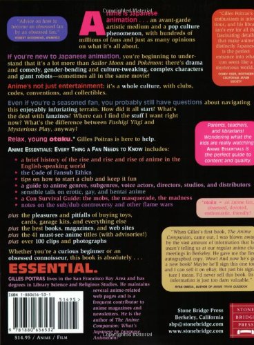 Anime Essentials: Every Thing a Fan Needs to Know,Used