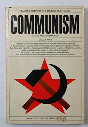 Communism: Classic and Contemporary,Used