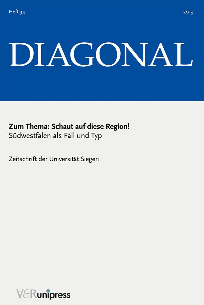 Schaut auf diese Region!: Sdwestfalen als Fall und Typ (Diagonal) (German Edition),Used