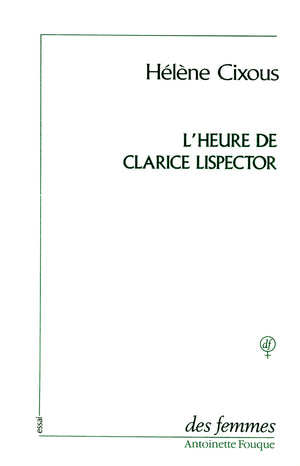 L'heure de Clarice Lispector,Used