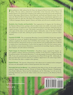 Wiley Manual of Mineral Science - Comprehensive Guide for Geology and Mineralogy Enthusiasts