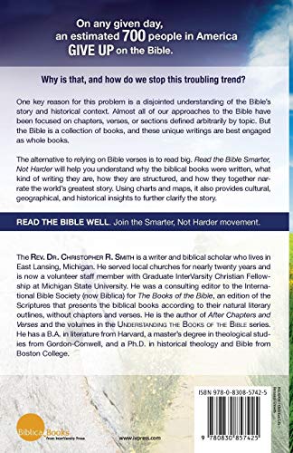 Read the Bible Smarter, Not Harder: Exploring the Stories Behind the Books,Used