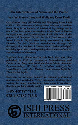 The Interpretation of Nature and the Psyche,New