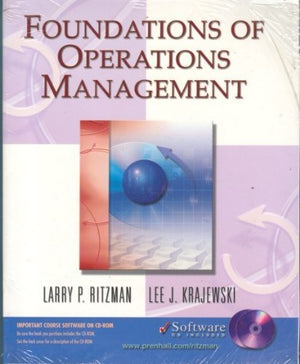 Foundations Of Operations Management,Used