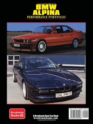 BMW ALPINA 19881998 PERFORMANCE PORTFOLIO: Road Test Book,Used