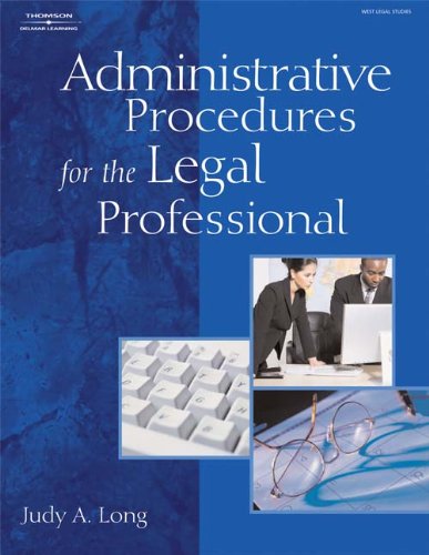 Administrative Procedures for the Legal Professional,Used