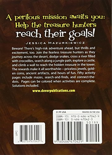 Treasure Hunt Little Activity Book (Dover Little Activity Books: Puzzles),Used