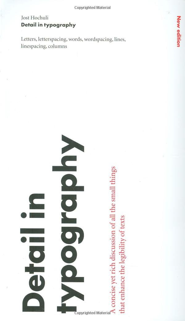 Detail in Typography,Used