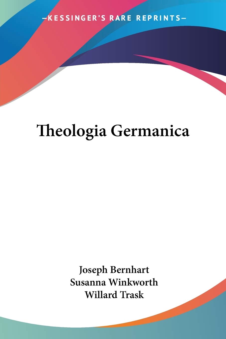 Theologia Germanica,Used
