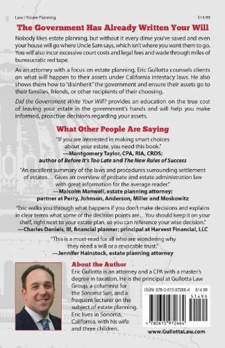 Did the Government Write Your Will?,Used