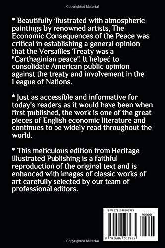 The Economic Consequences of the Peace  Classic Illustrated Edition,Used