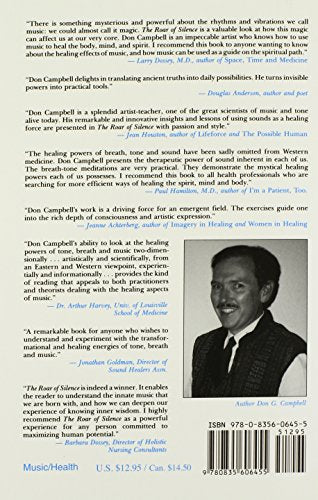The Roar of Silence: Healing Powers of Breath, Tone and Music (Quest Books),Used