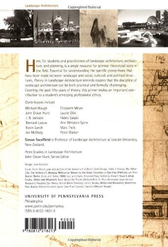 Theory in Landscape Architecture: A Reader (Penn Studies in Landscape Architecture),New