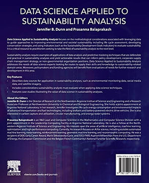 Data Science Applied to Sustainability Analysis,Used
