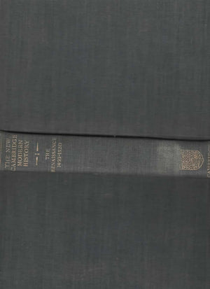 The New Cambridge Modern History, Vol. 1: The Renaissance, 14931520,Used