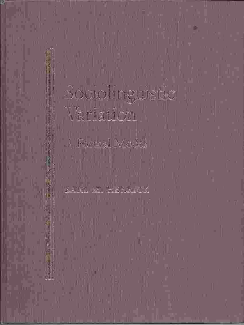Sociolinguistic Variation,Used