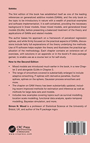 Generalized Additive Models: An Introduction with R, Second Edition (Chapman & Hall/CRC Texts in Statistical Science)