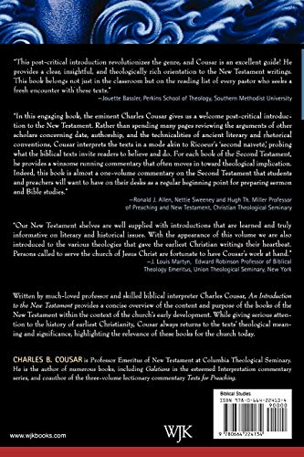 An Introduction To The New Testament: Witnesses To God'S New Work,New
