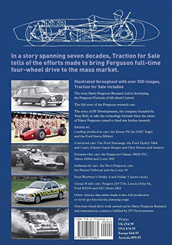 Traction for Sale: The Story of Ferguson Formula Fourwheel Drive,Used