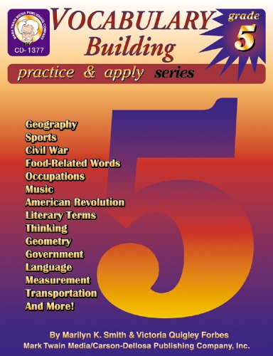 Vocabulary Building, Grade 5 (Practice & Apply),Used
