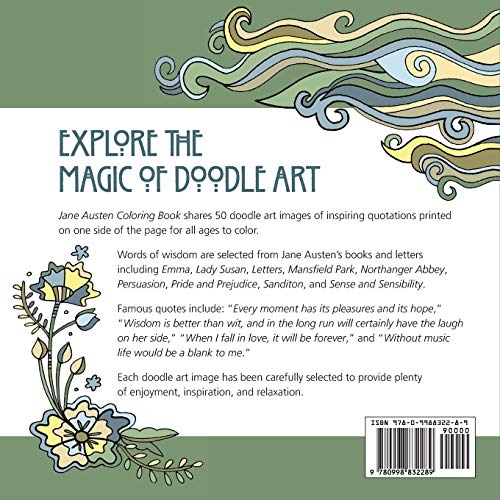 Jane Austen Coloring Book (Quote Coloring Books),Used