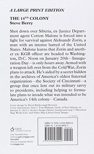 The 14th Colony (Thorndike Press Large Print Core),Used