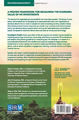 Investing In People: Financial Impact Of Human Resource Initiatives