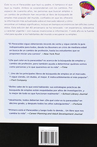 De que color es tu paracaidas? (Un manual practico para personas que buscan emp leo o un cambio de profesion) Edicion del 40 ani,Used